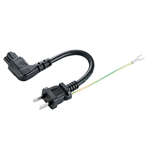 Amazon | サンワサプライ 電源コード(3P・L型コネクタ) 0.2m KB